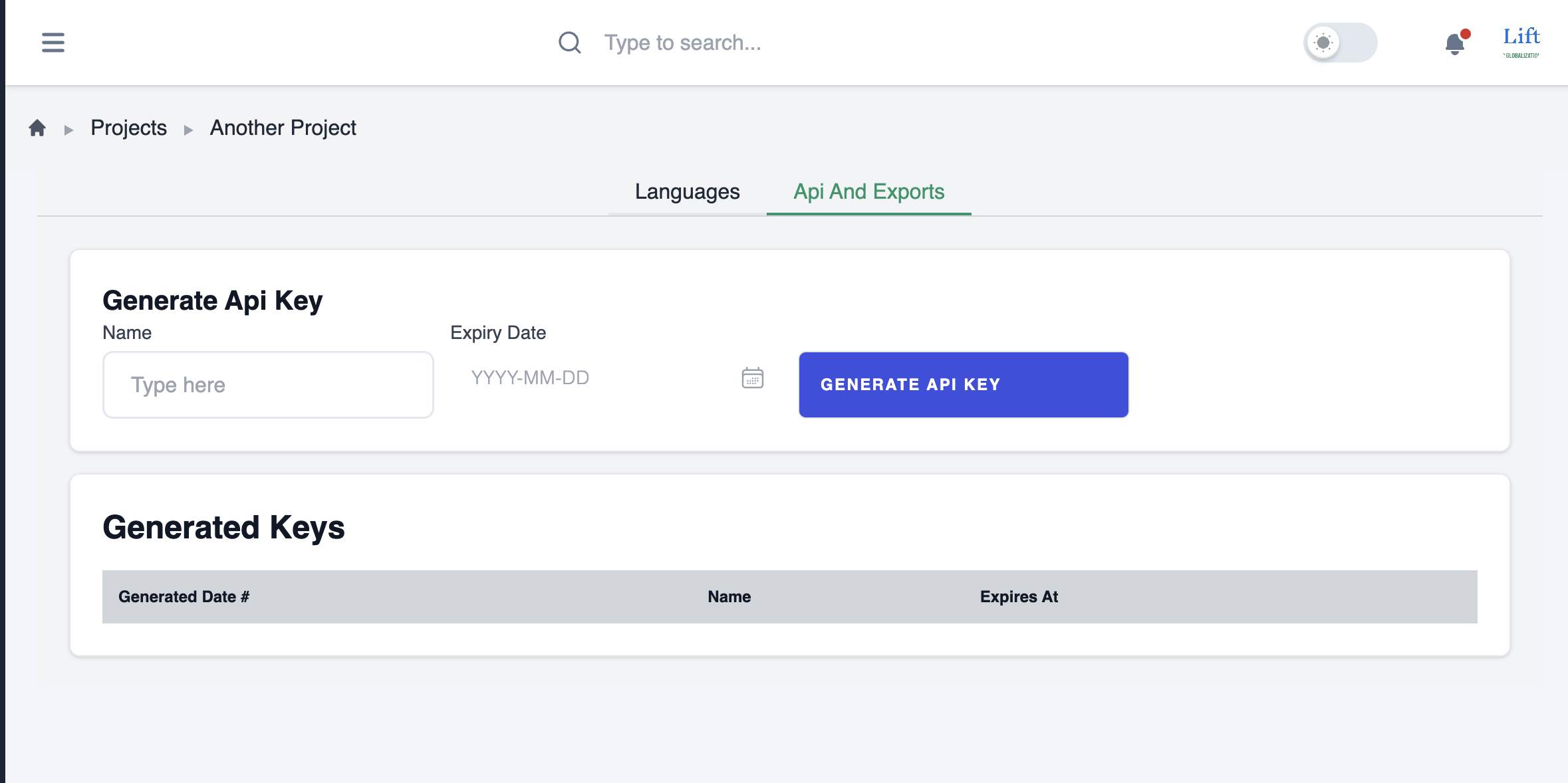 Translate Language